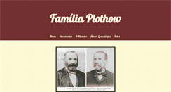 Desktop Screenshot of familiaplothow.com.br